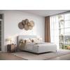 Polsterbett mit Lattenrost 140x200 cm Bendi Grau - Schwarz/Grau, MODERN, Holz/Holzwerkstoff (140/200cm) - MID.YOU