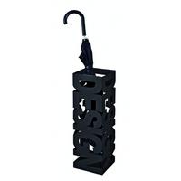 STOJAN NA DEŠTNÍKY DESIGN SCHWARZ -SB- - Moderní, kov (16/48/16cm) - Mömax