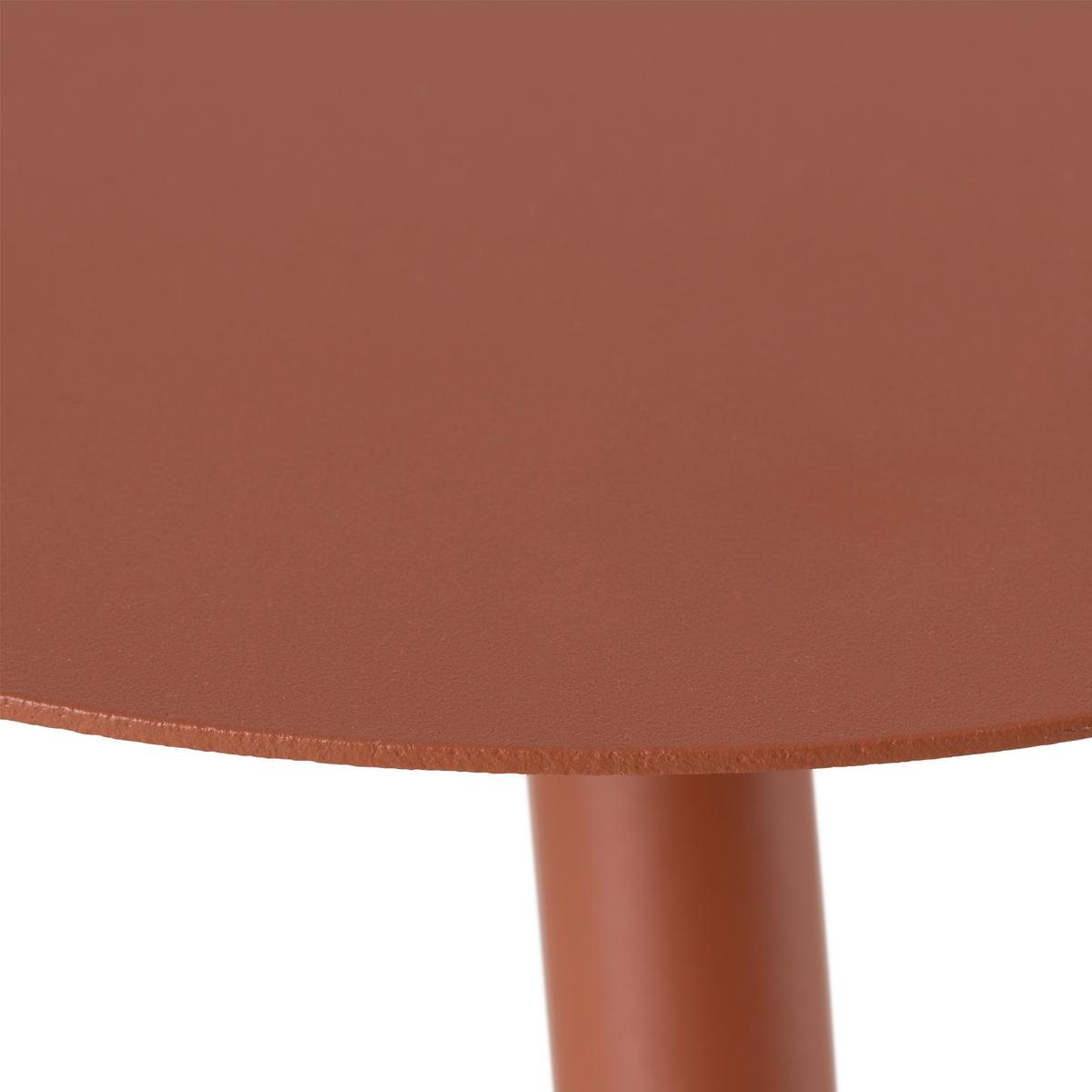 KONFERENČNÍ STOLEK FINE ORANŽOVÁ - oranžová, Moderní, kov (56/45,5/57,5cm) - Mömax