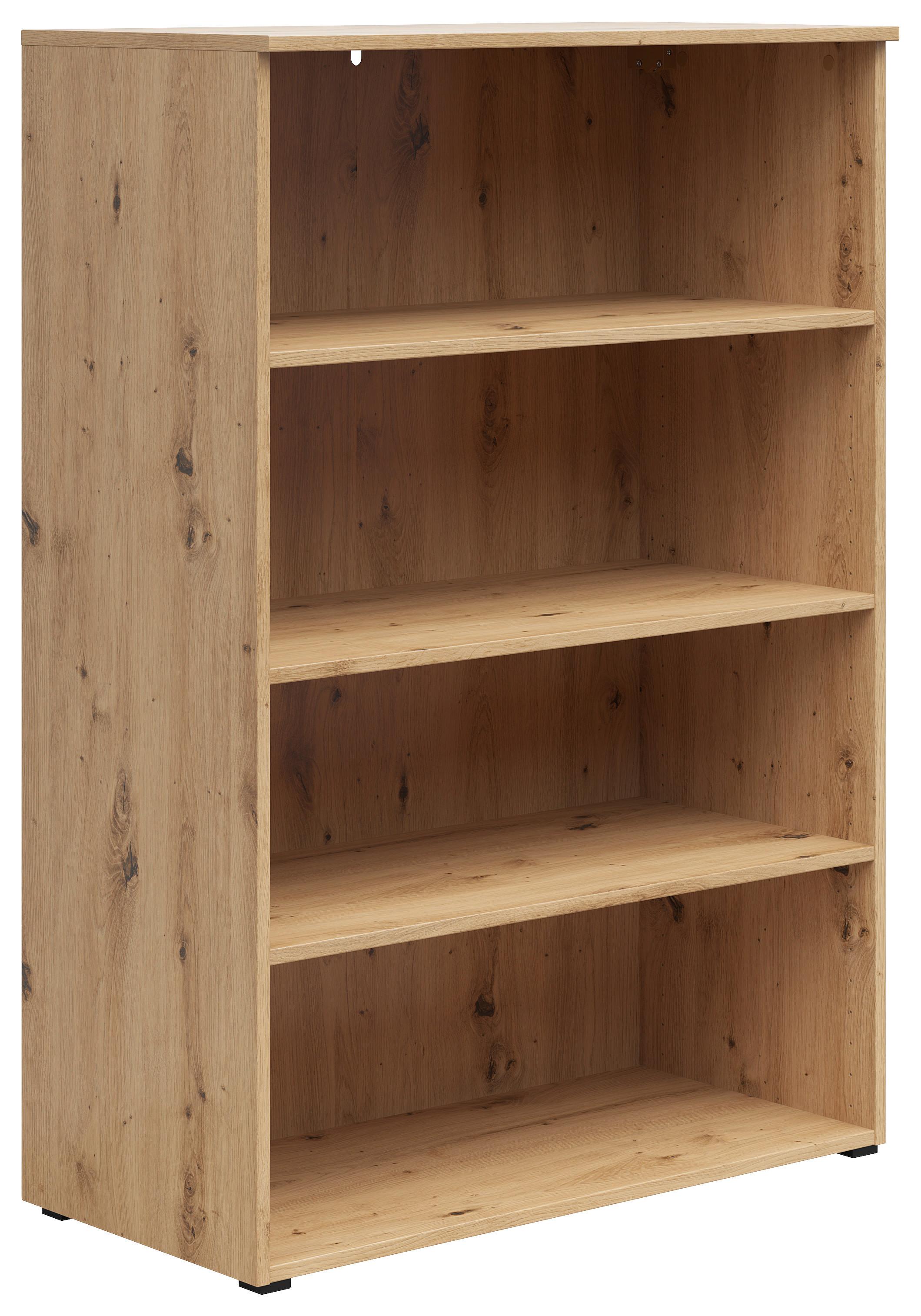 REGÁL Multistauraum - antracitová/dub artisan, Modern, kompozitné drevo/plast (80/115/40cm)