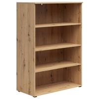 REGÁL Multistauraum - antracitová/dub artisan, Moderní, kompozitní dřevo/plast (80/115/40cm)