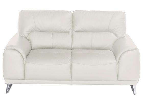 Zweisitzer-Sofa Frisco - Chromfarben/Weiß, MODERN, Textil (166/92/96cm) Zweisitzer-Sofa Frisco - Chromfarben/Weiß, MODERN, Textil (166/92/96cm)