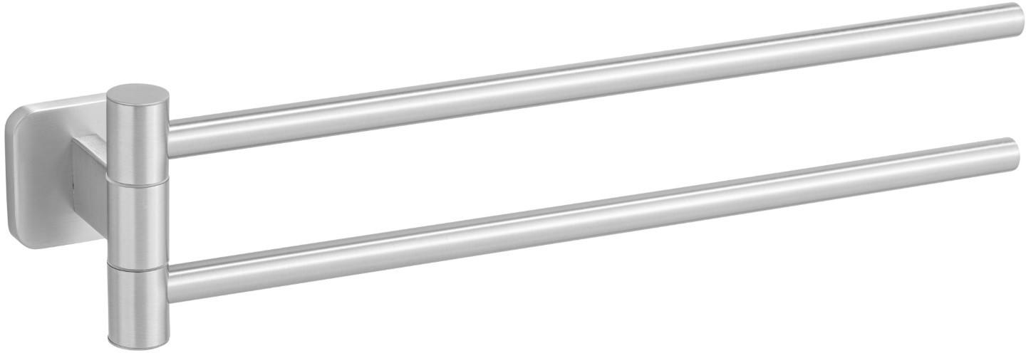 Handtuchhalter Porto Matt Edelstahlfarben B: 5,5 cm