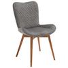 Stuhl Sarander - Eichefarben/Grau, Natur, Holz/Textil (58/88/67cm) - MID.YOU