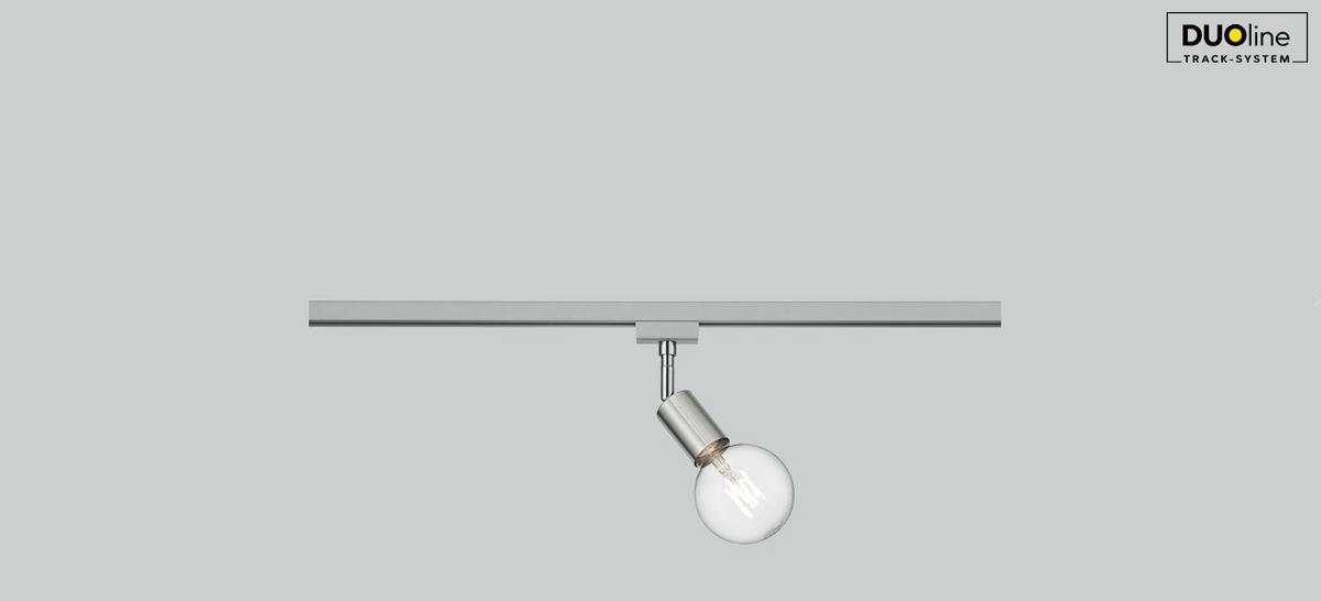 Schienensystem Duoline Strahler 78010107 Spot - Nickelfarben, Basics, Metall (4/13cm) - Trio Leuchten