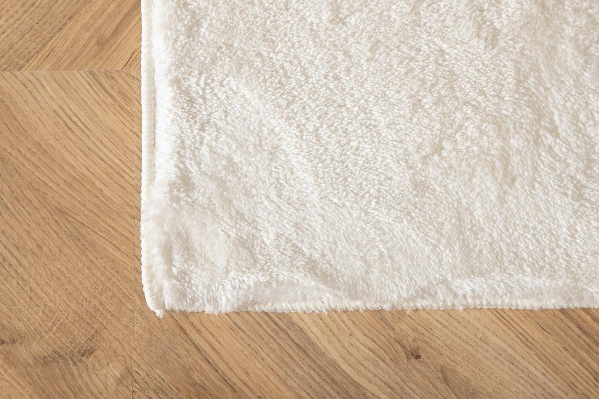 Flachwebteppich Blanca - Weiß, LIFESTYLE, Textil (160/230cm) - P & B