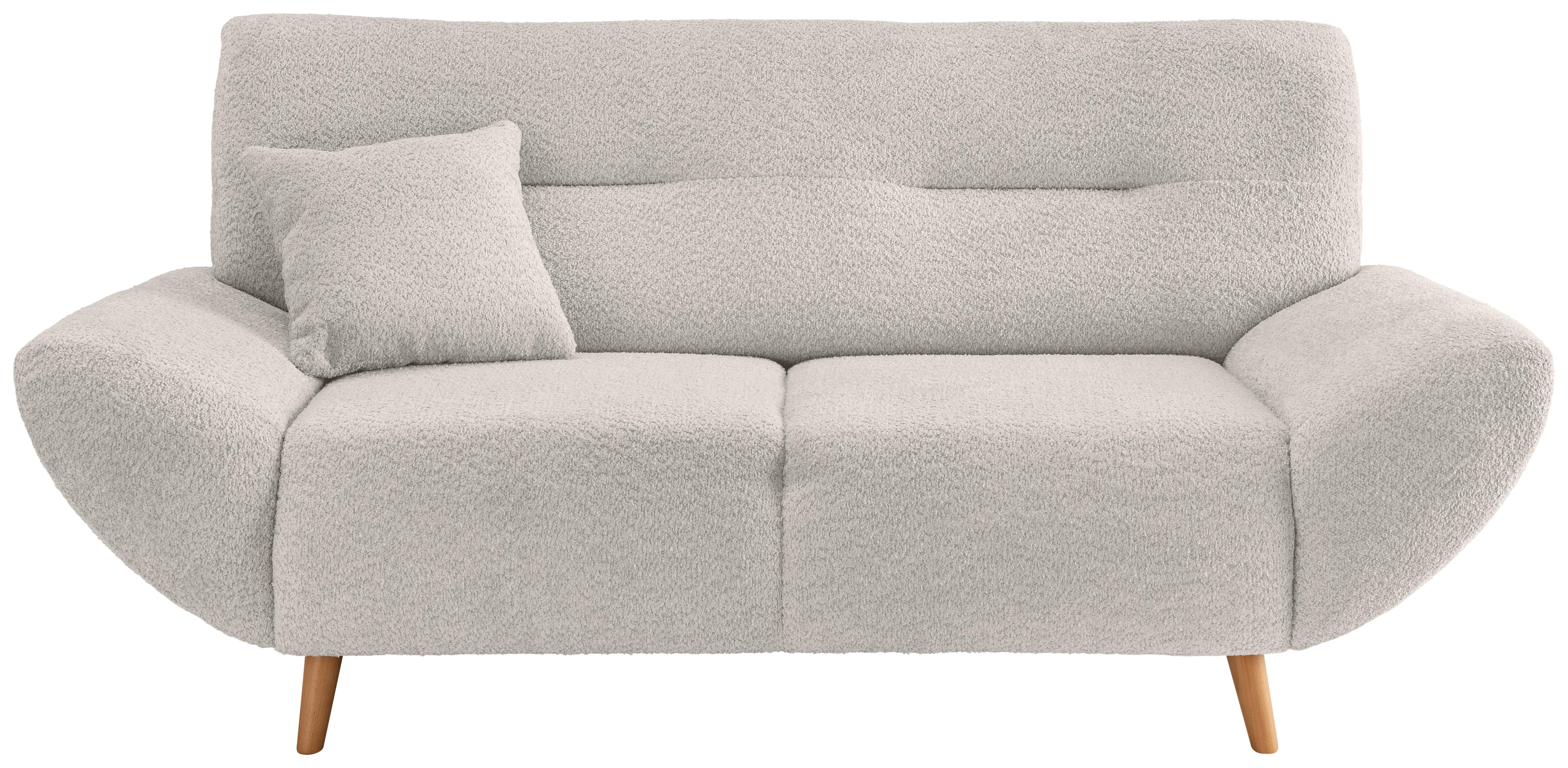 3-Sitzer-Sofa Frago, Weiß B: 205 cm - Wildeiche/Weiß, KONVENTIONELL, Textil (205/81/90cm) - MID.YOU
