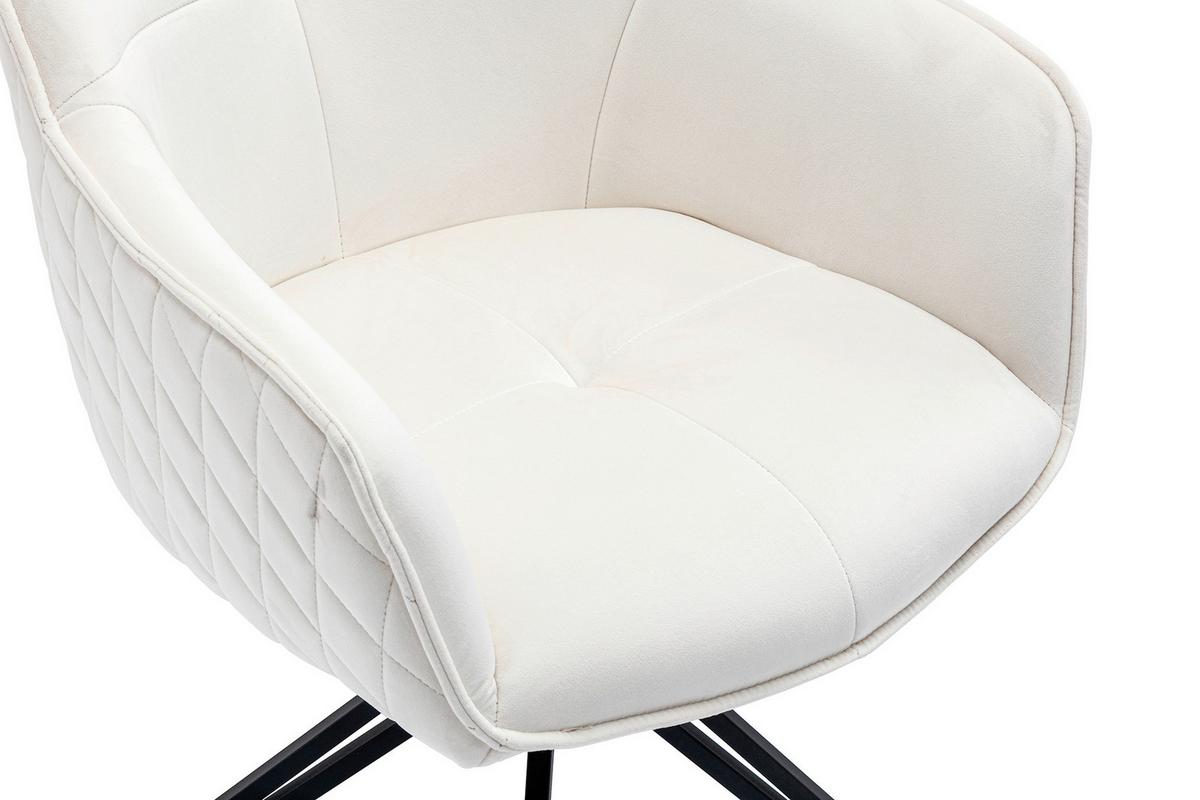 Armlehnstuhl Beige B: 59 Cm - Beige/Schwarz, MODERN, Textil/Metall (59/83/60cm) - Livetastic