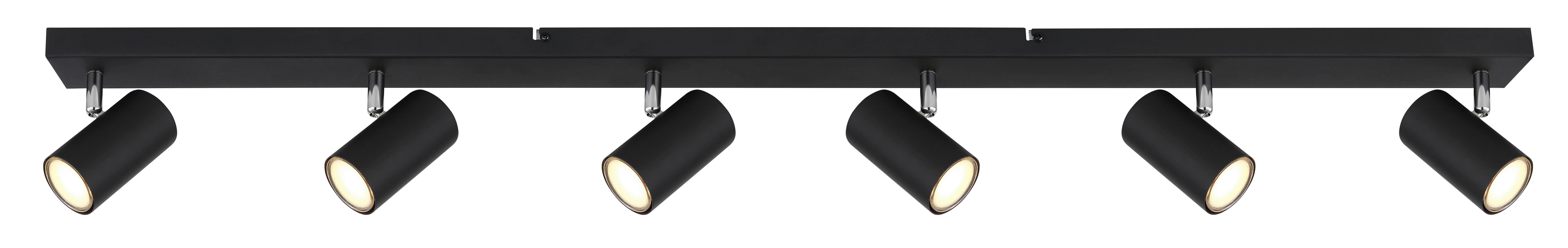 Strahler Witmo - Schwarz, KONVENTIONELL, Metall (115/6/12cm)