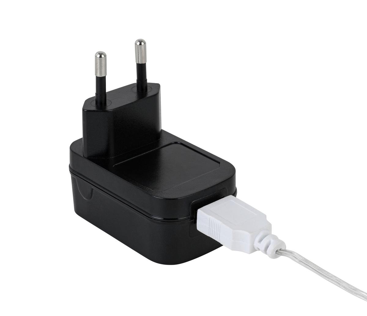 Stehleuchte Chioma - Chromfarben/Transparent, Basics, Kunststoff (17/97,5cm) - Luca Bessoni