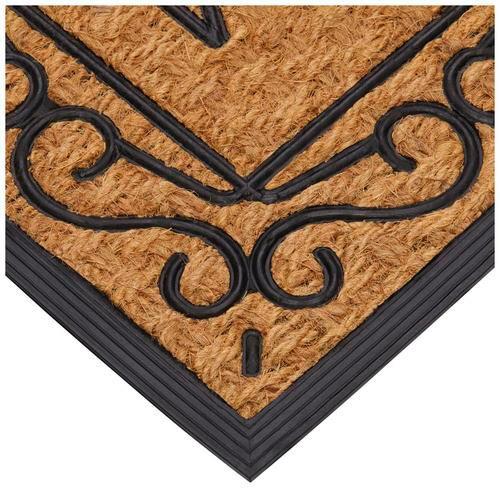 Lábtörlő Andro - barna, Konventionell, textil (45/75cm) - Ondega
