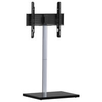 Tv-rack Schwenkbar Nalano Max. 40 Kg - Silberfarben/Schwarz, Basics, Holzwerkstoff/Metall (100/60/45cm) - MID.YOU
