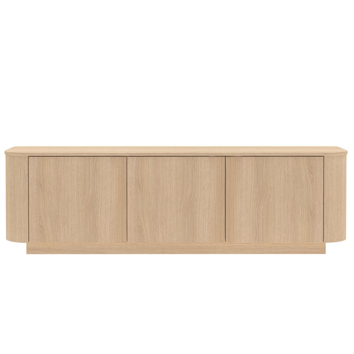 Lowboard Adriatico Eichefarben B: 181 cm - Eichefarben, Design, Holzwerkstoff (181/53/43cm) - MID.YOU