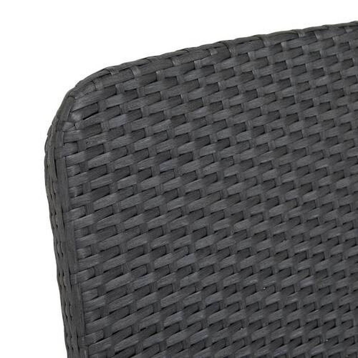 Záhradná súprava AUGUSTINA tm. sivá - tmavosivá, Modern, kov/plast - Bessagi Garden