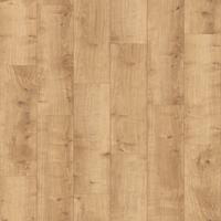 Designboden Eiche Pure Natur - Eichefarben/Braun, Basics, Holz/Kunststoff (128,5/19,4/0,8cm) - Parador