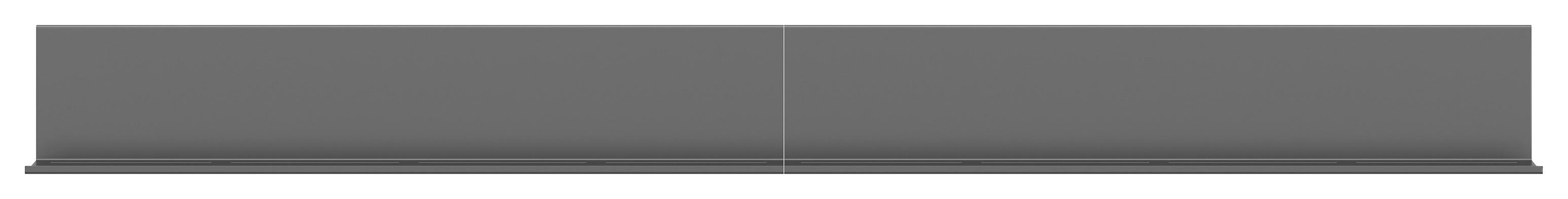 Regalelement Regbel-LED-2x105 - Schwarz, Basics, Metall (105/11/20cm) - Visiona