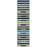 Wollteppich 503119373465 - Grün, Basics, Textil (60/230cm)