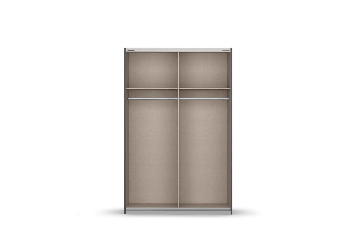 Schwebetürenschrank Subito - Weiß, MODERN, Holzwerkstoff (136/197/61cm) - Rauch Möbel