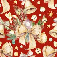 Serviette Anna ca. 33x33 cm - Rot/Goldfarben, Design, Papier (33/33cm)