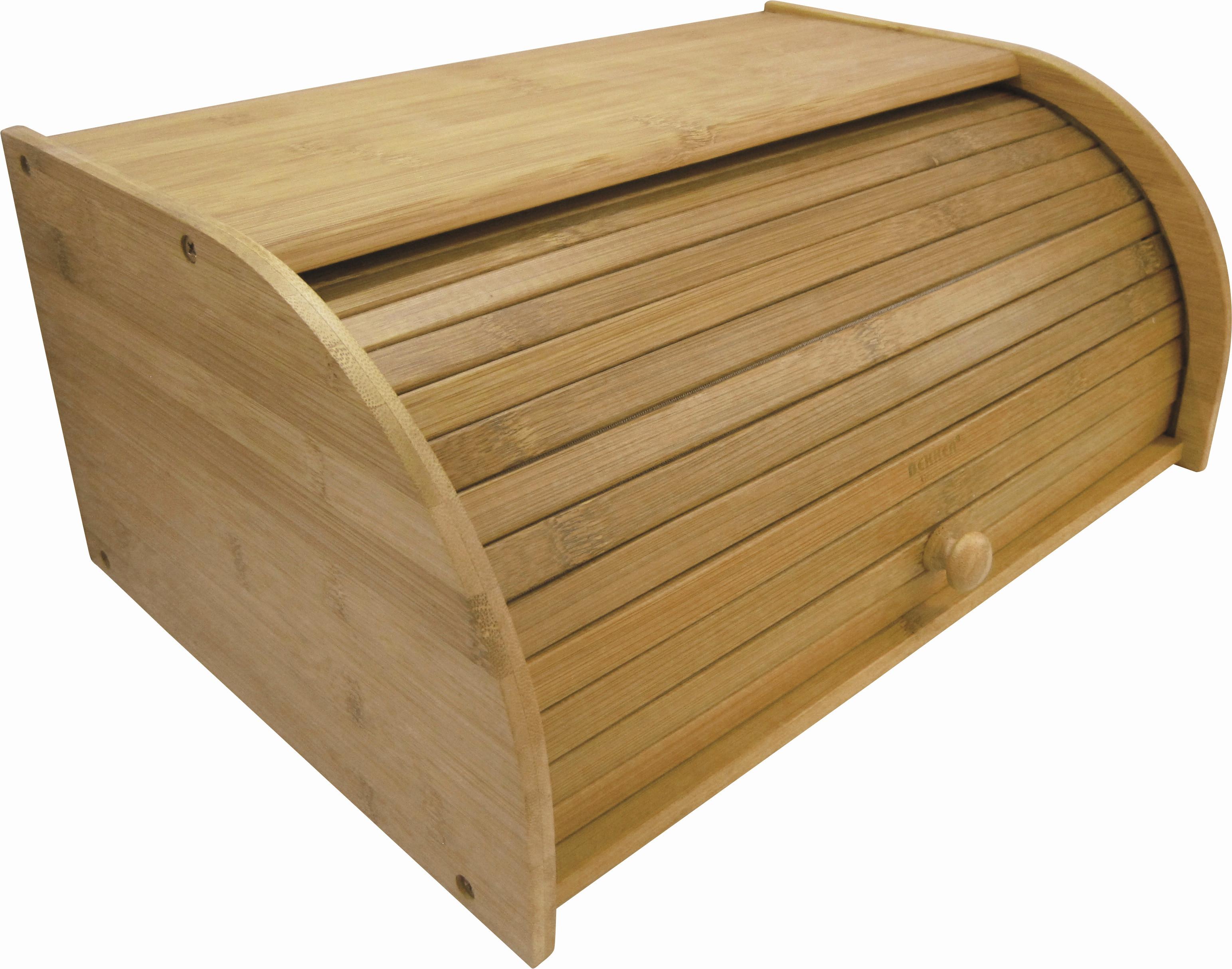 Brotkasten Dieter Bambus Natur B/h/t: 40/27/17 Cm - Naturfarben, KONVENTIONELL, Holz (40/27/17cm) - James Wood