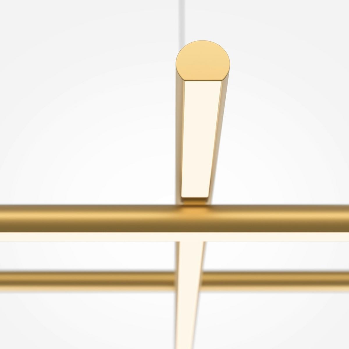 Pendelleuchte Radiance - Goldfarben, MODERN, Metall (115,6/80/112cm) - MAYTONI
