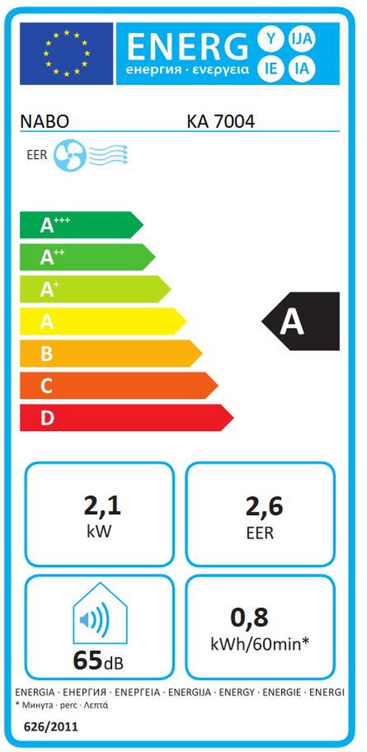 Klimaanlage 2in1 - Schwarz, Basics, Kunststoff/Metall (67,3/30,3/28,9cm) - Nabo