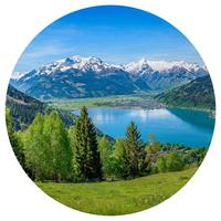 Dekopaneel Leyla - Multicolor/Braun, KONVENTIONELL, Holzwerkstoff (40cm) - Luca Bessoni