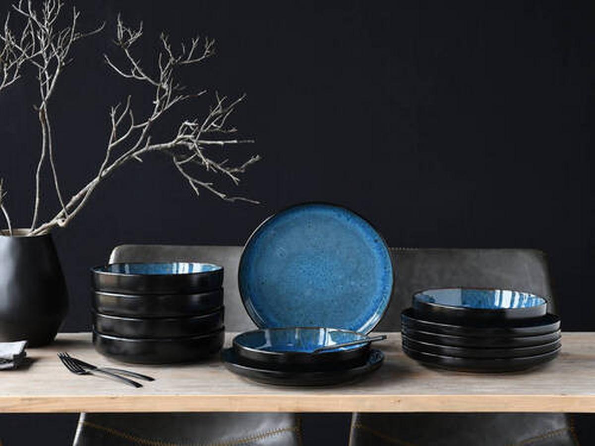 Tafelservice 21550 Nordic Fjord Blue - Blau, Trend, Keramik - Creatable
