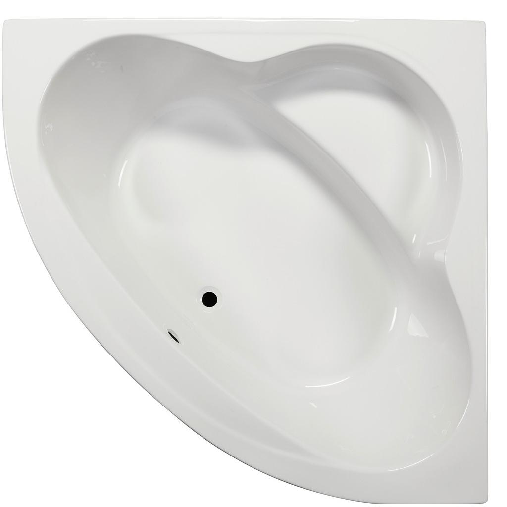 Eckbadewanne Menorca 140x140 cm Acryl mit Schürze