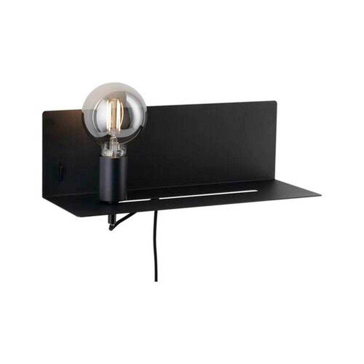 Wandleuchte Devara 1-flammig Mit Usb-Anschluss - Schwarz, LIFESTYLE, Metall (40/13cm) - Paulmann