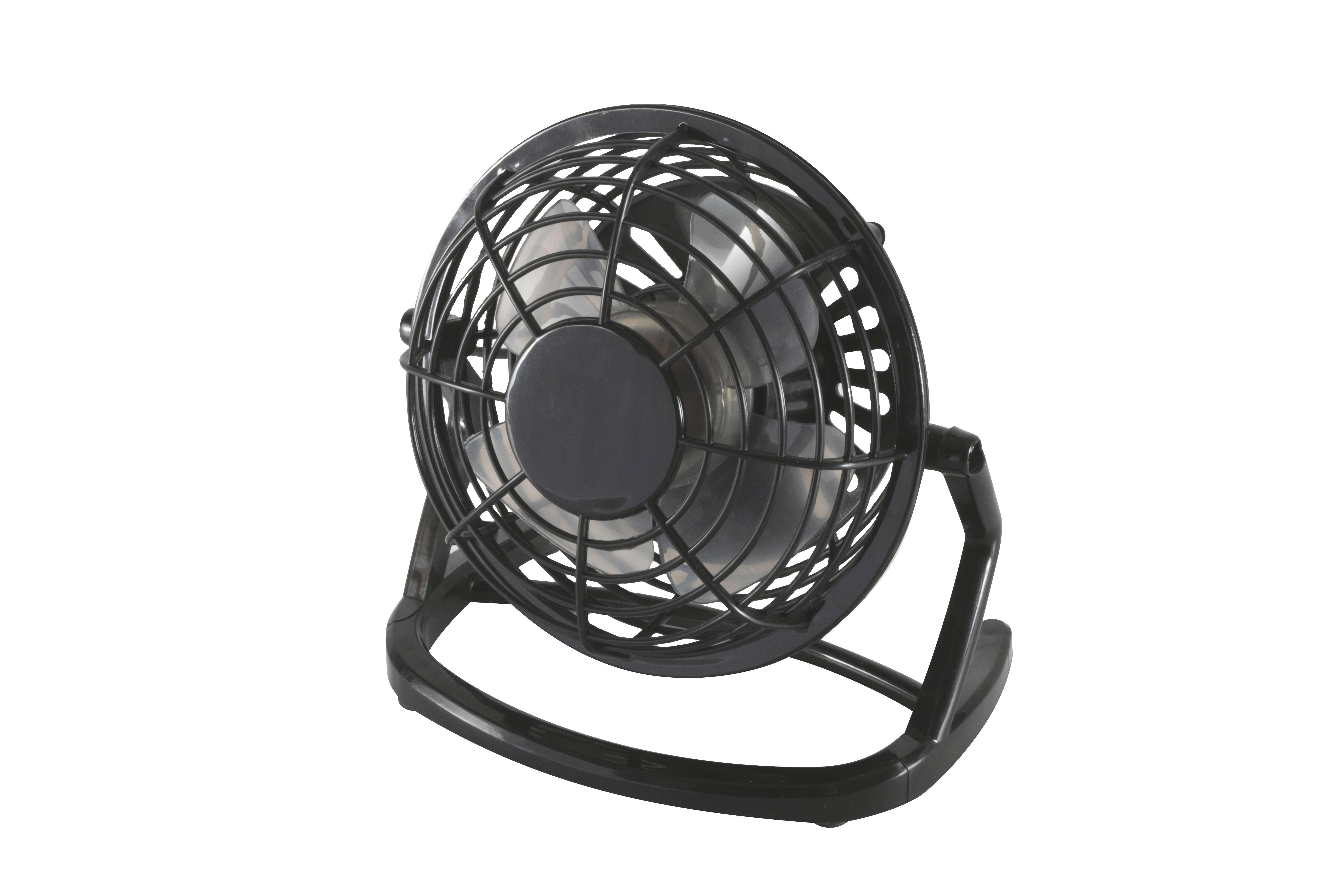 Asztali Ventilátor Tf 10 Usb - Fekete, Műanyag (15/15/10cm)