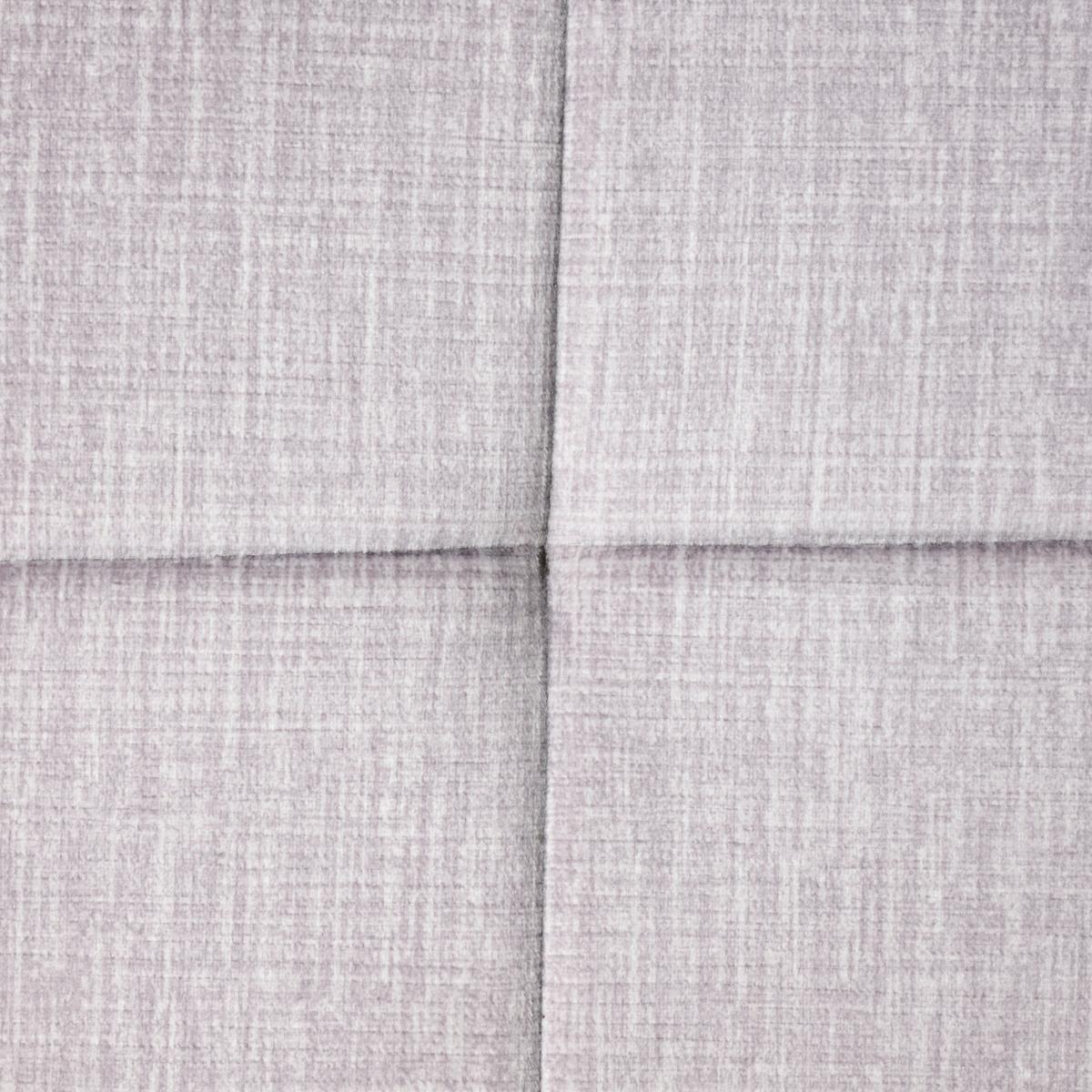 Sitzbank Tilos mit Lehne Samt Hellgrau, B: 140 cm - Hellbraun/Hellgrau, KONVENTIONELL, Textil/Metall (140/88/62cm) - MID.YOU