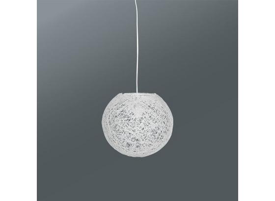 Závesná Lampa Sophia - biela, Štýlový, plast/prírodné materiály (50cm) - Mömax modern living Závesná Lampa Sophia - biela, Štýlový, plast/prírodné materiály (50cm) - Mömax modern living