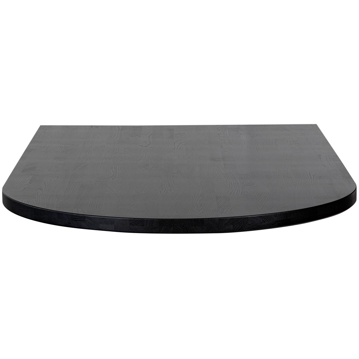 TISCHPLATTE Tablo Lungo Schwarz L: 210cm - Schwarz, MODERN, Holz (210/120/5cm) - Livetastic