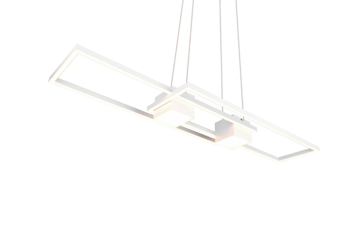 Led-pendelleuchte 347710431 Albany - Weiß, Design, Metall (100/28/150cm) - Trio Leuchten