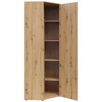 Eckschrank Multi Cabinet In Artisan Eiche Dekor - Eiche Artisan, MODERN, Holzwerkstoff (71,5/71,5cm)