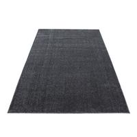 Koberec s vysokým vlasom 200x290 cm, sivý - sivá, Konventionell, textil (200/290cm) - Novel