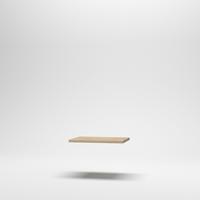 Munkalap Corina - tölgyfa színű, Modern, fa (82/3,8/60cm)