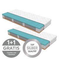 Komfortschaummatratze 90x200 cm H2+h3 H: 24 cm - Weiß, Textil (90/200cm) - Primatex Deluxe