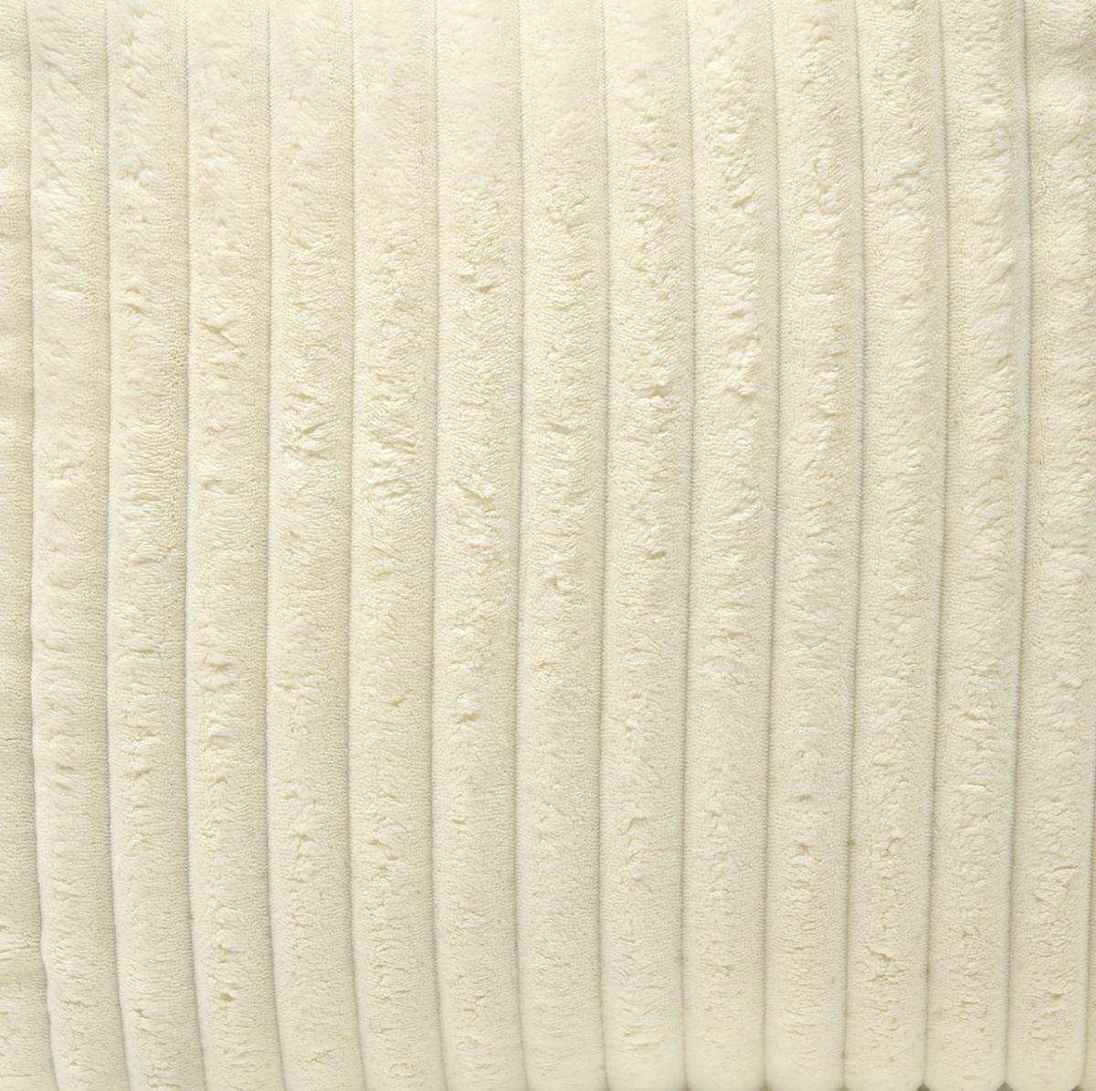 Sedací pytel VALLVIK, krémový manšestr MEGA - krémová, Design, textil (90/85/100cm)