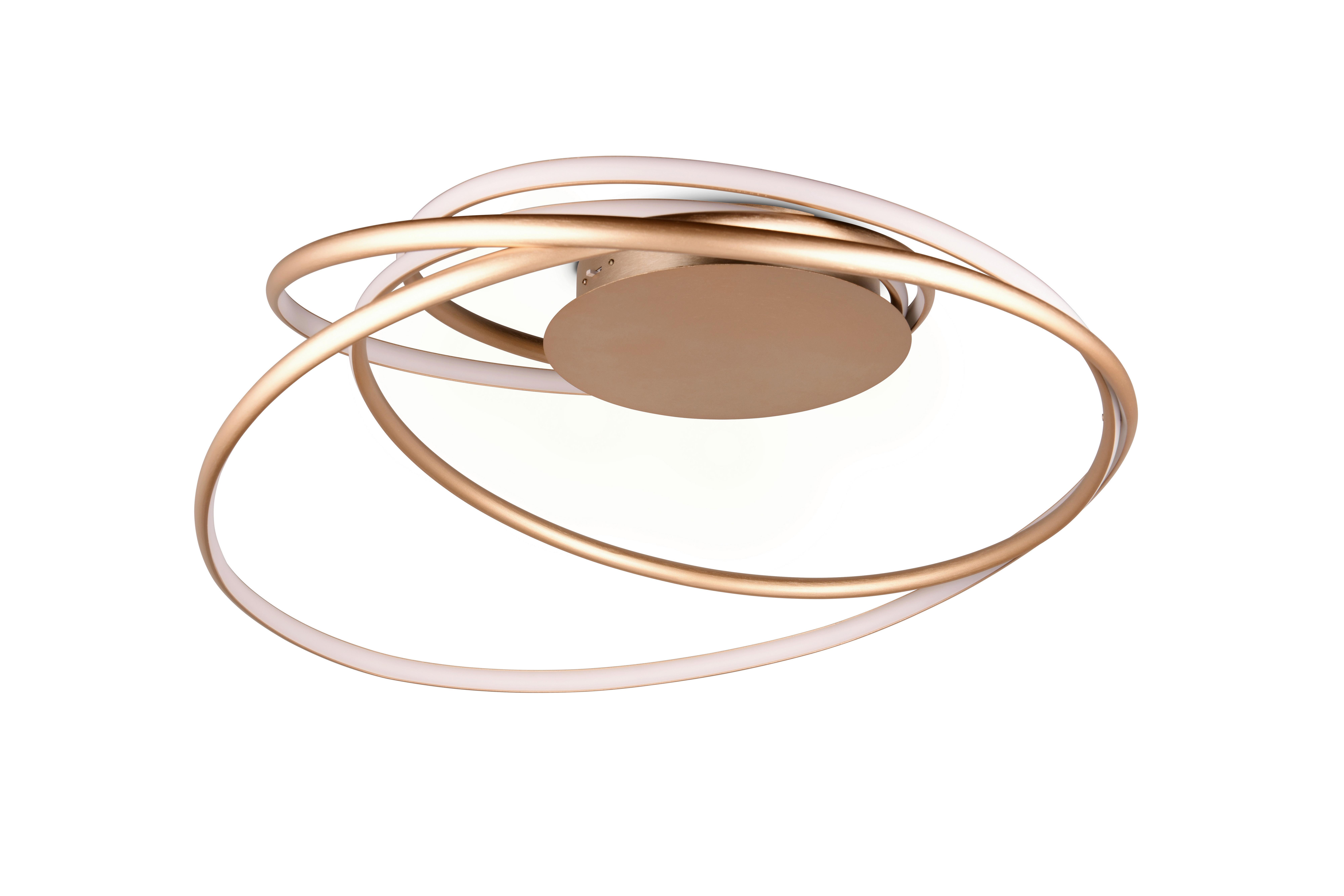 Led-deckenleuchte 644310179 Nala - Goldfarben, Design, Metall (72/35cm) - Trio Leuchten
