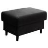Hocker Cavoli, Schwarz B: 76 cm - Schwarz, MODERN, Textil (76/46/55cm) - Livetastic