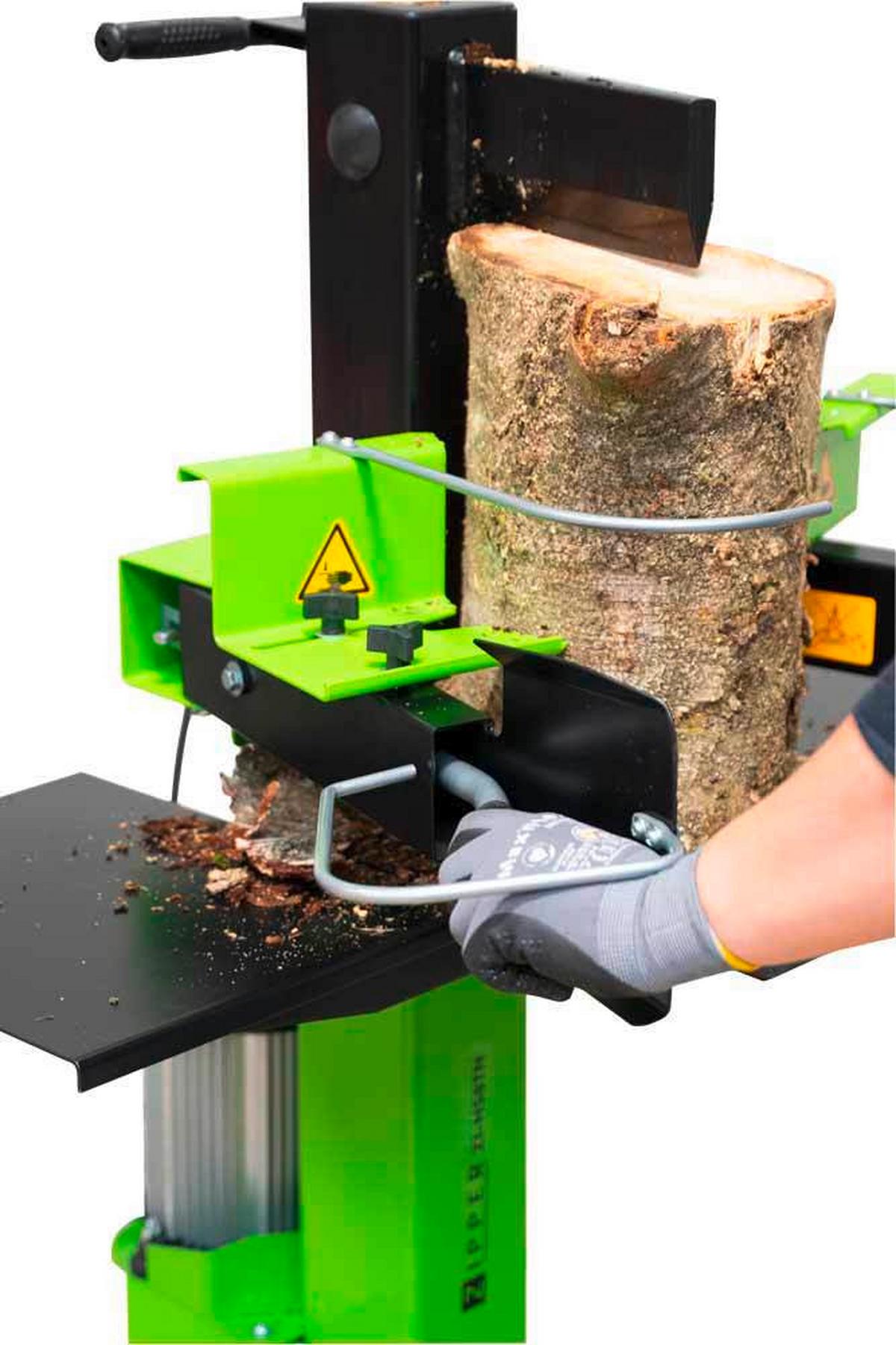 Holzspalter Zi-Hs8tn - Grün, Basics, Metall (93,5/150/84,5cm) - Zipper