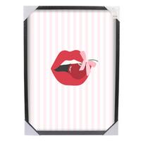 Képkeret Caralina Kb. 53/73cm - fekete, Basics, Üveg/fa (53,3/73,3/1,5cm) - Luca Bessoni