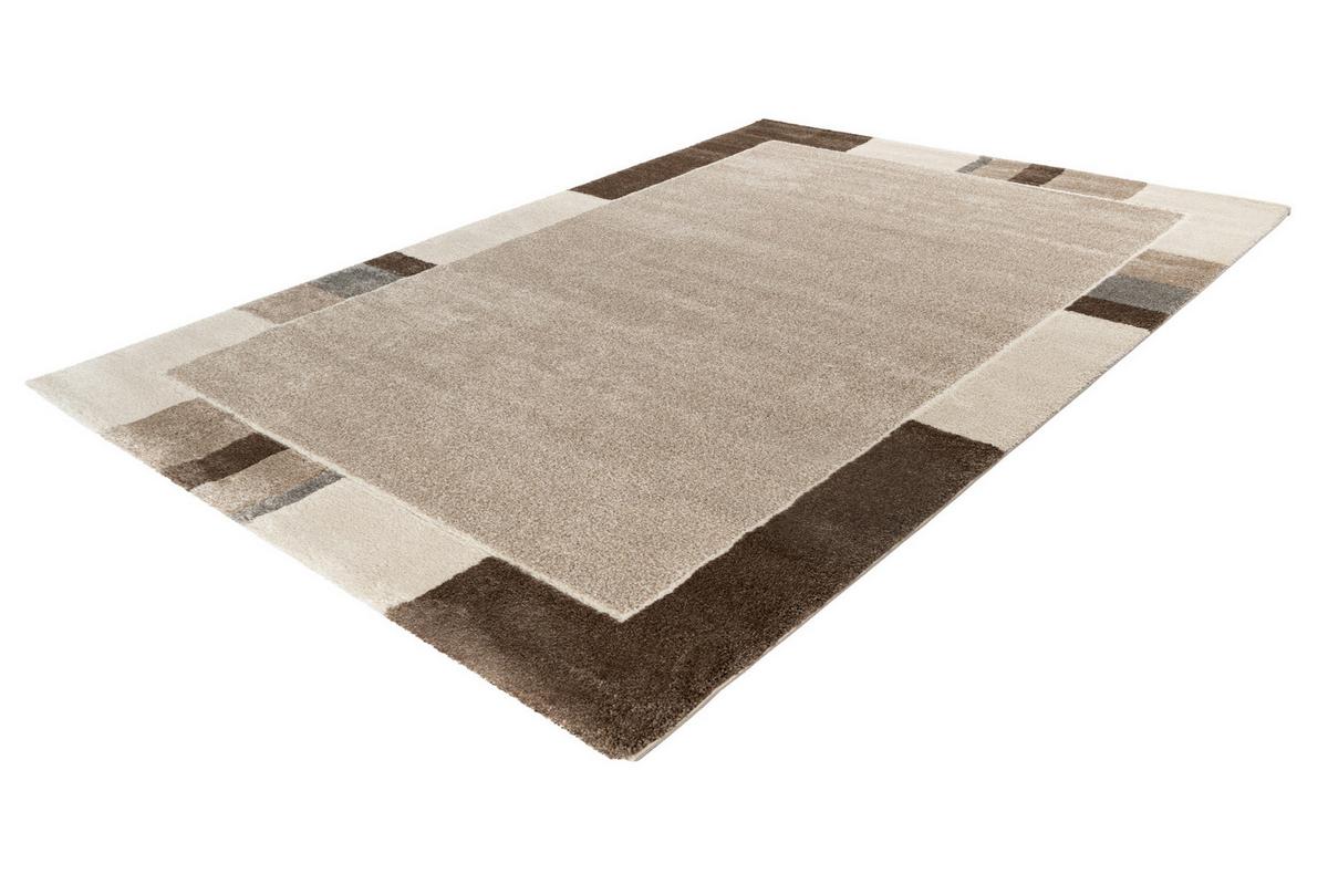 Flachwebteppich My Frisco 281 - Taupe, Basics, Textil (80/150cm) - Obsession