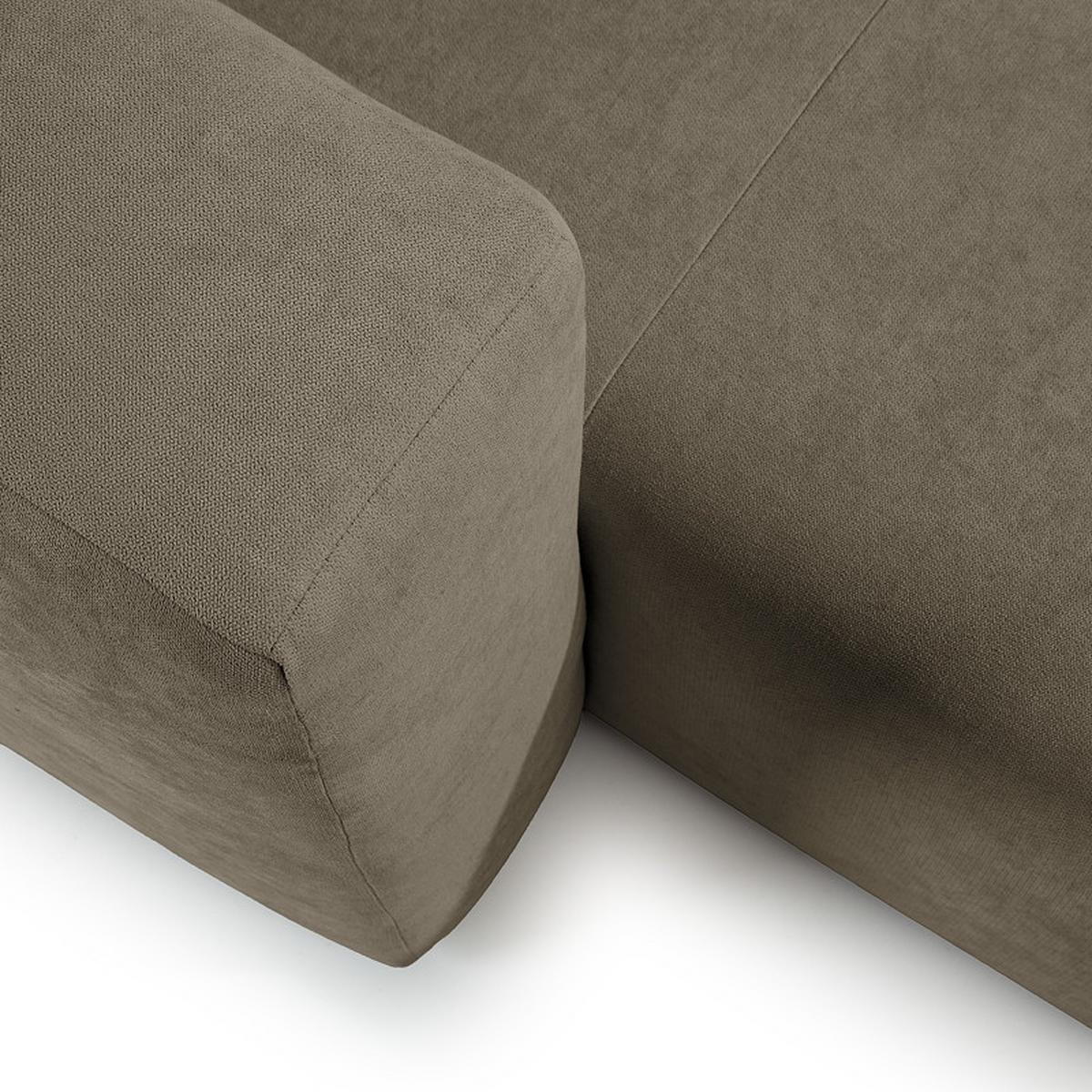 Ecksofa Bolt, Dunkelgrau S: 255x160 cm - Dunkelgrau, MODERN, Textil (255/160cm) - Trendmanufaktur