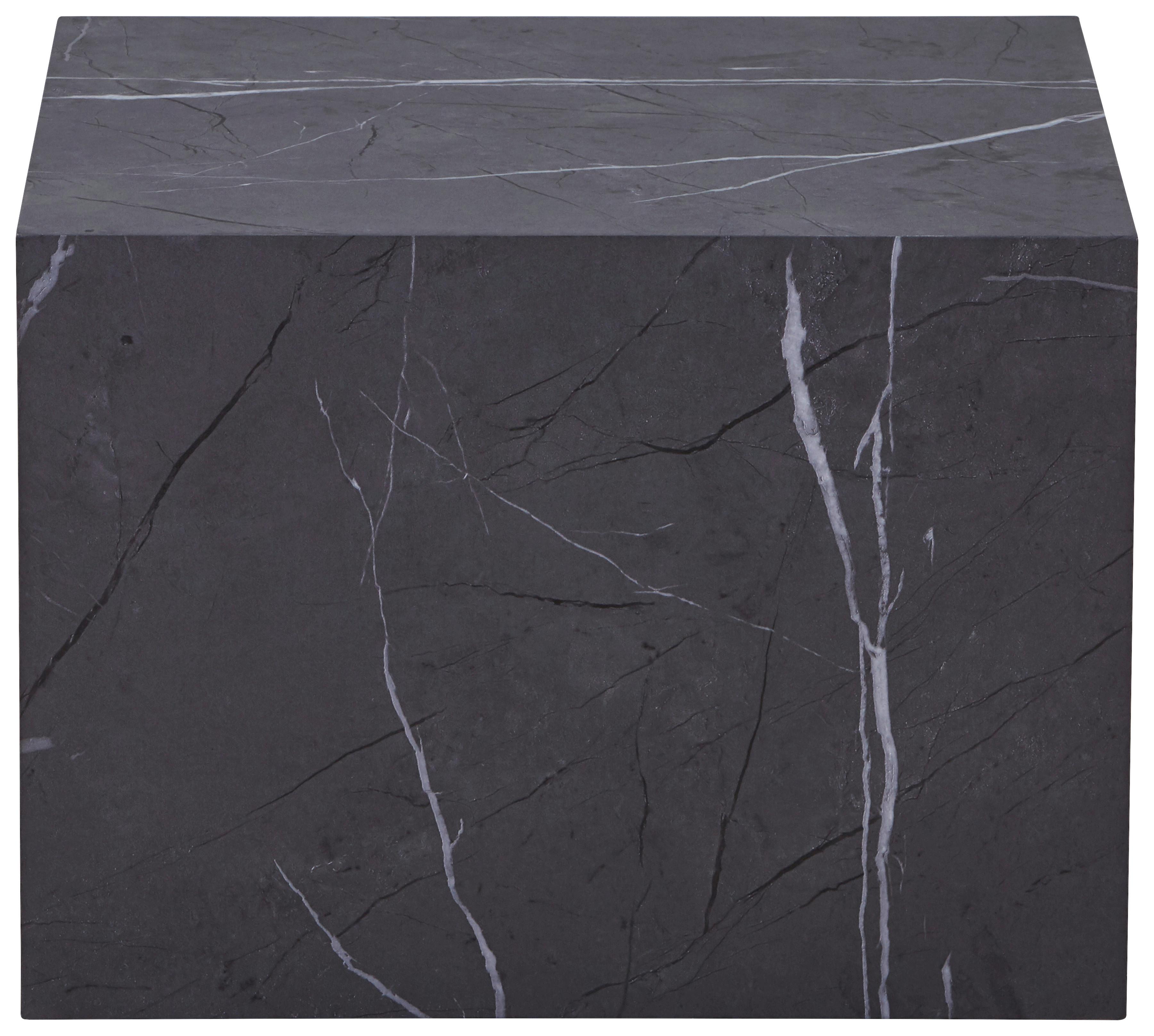 Beistelltisch Cuboid 125 Grau B: 55 cm - Grau, Design, Holzwerkstoff (55/55/40cm) - Kayoom