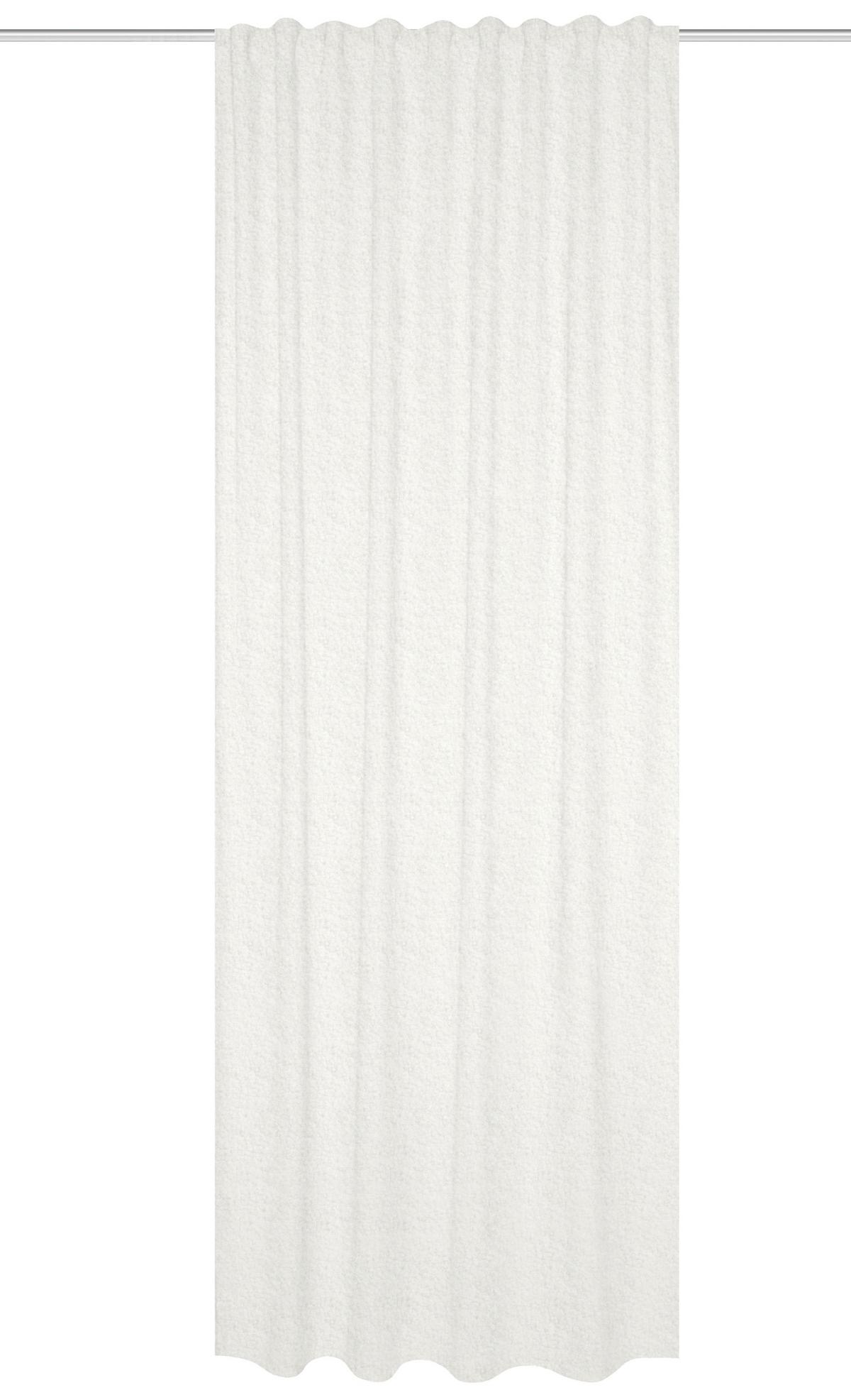 Fertigvorhang Teddy Creme B: 135 Cm - Creme, Basics, Textil (135/245cm)
