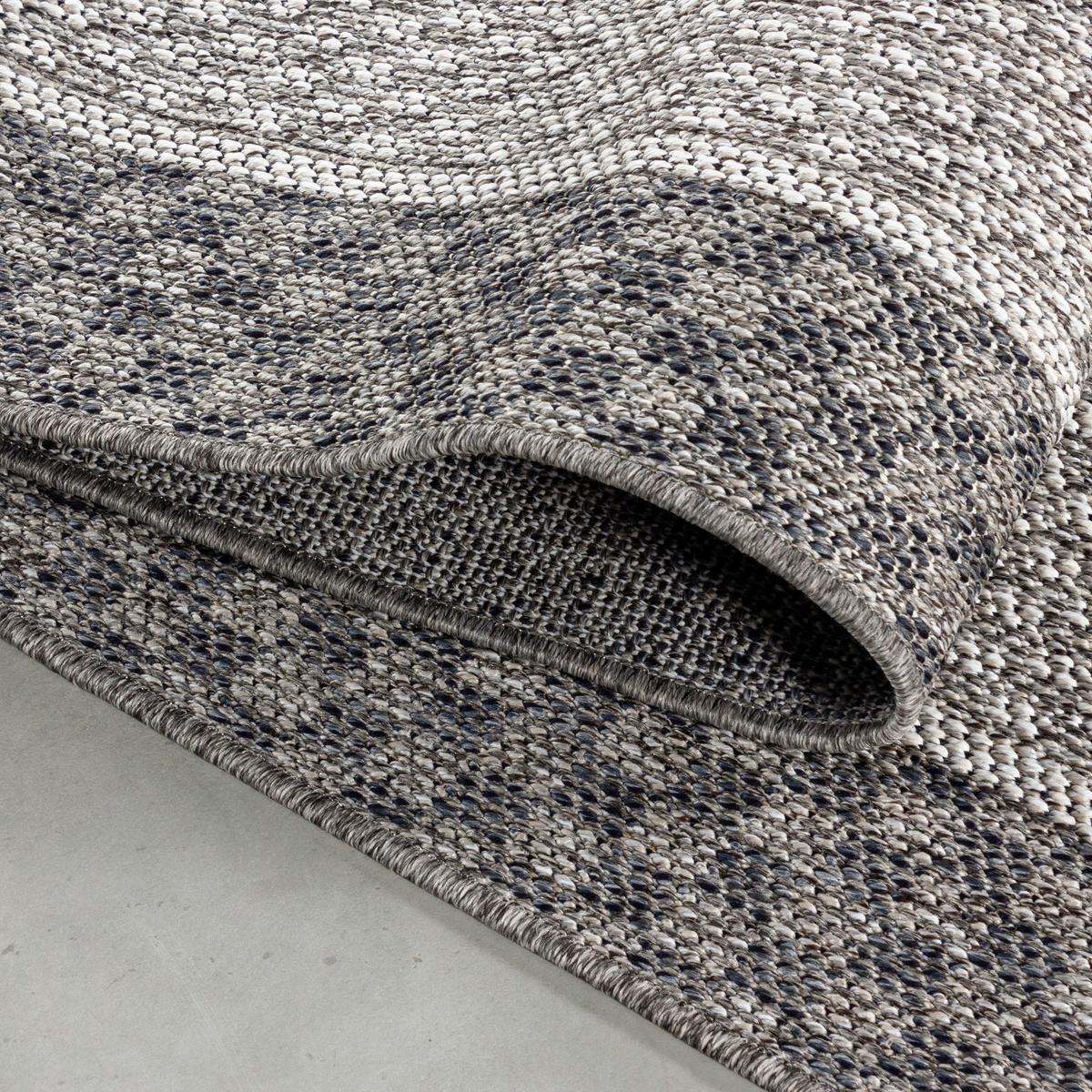 Flachwebteppich Aruba - Creme, Design, Textil (80/150cm)