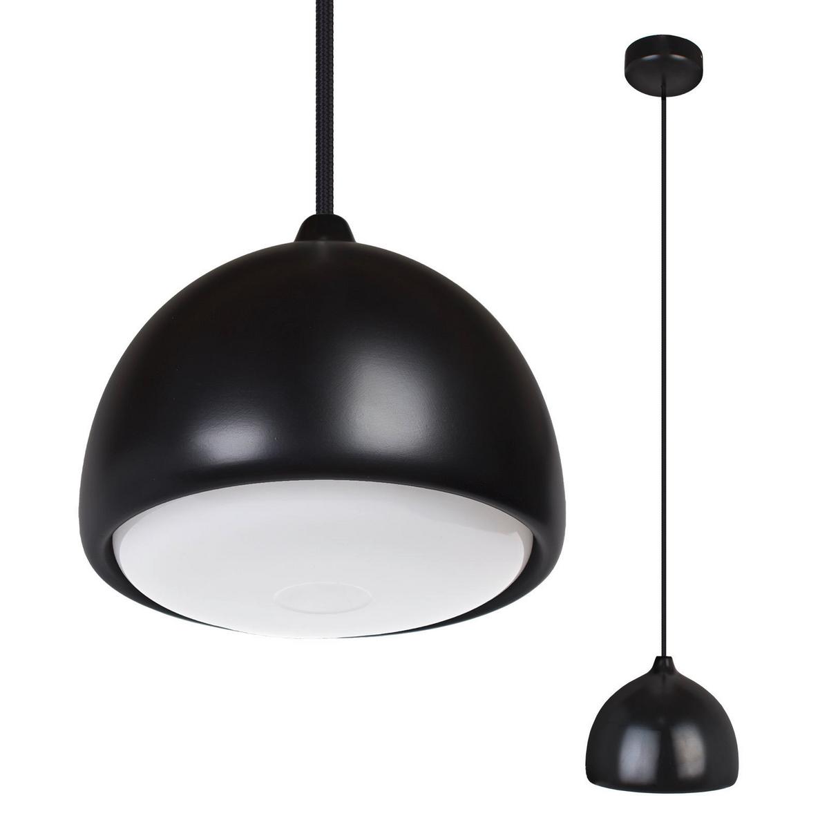 Hängeleuchte 8550119 Acorn I - Schwarz, Design, Holz (17,5/90-140cm)